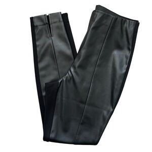 Bar III Faux leather leggings small black